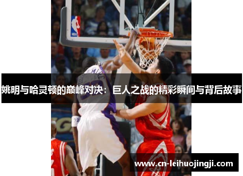 姚明与哈灵顿的巅峰对决：巨人之战的精彩瞬间与背后故事